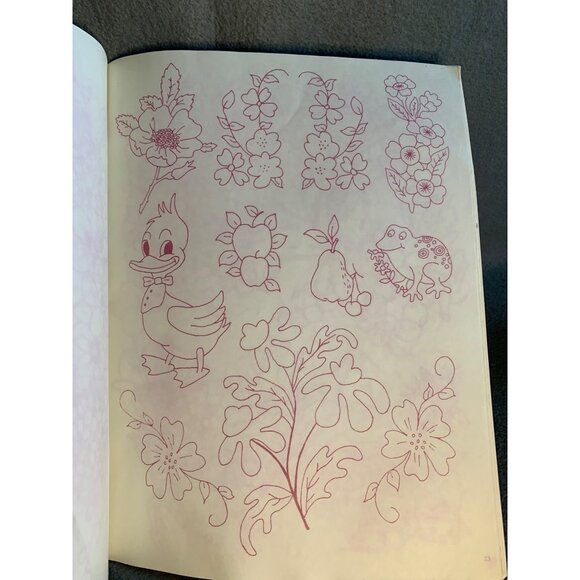 Jonell's Transfer Patterns Embroidery 68 Iron on Transfers book No 505 - Picture 11 of 12